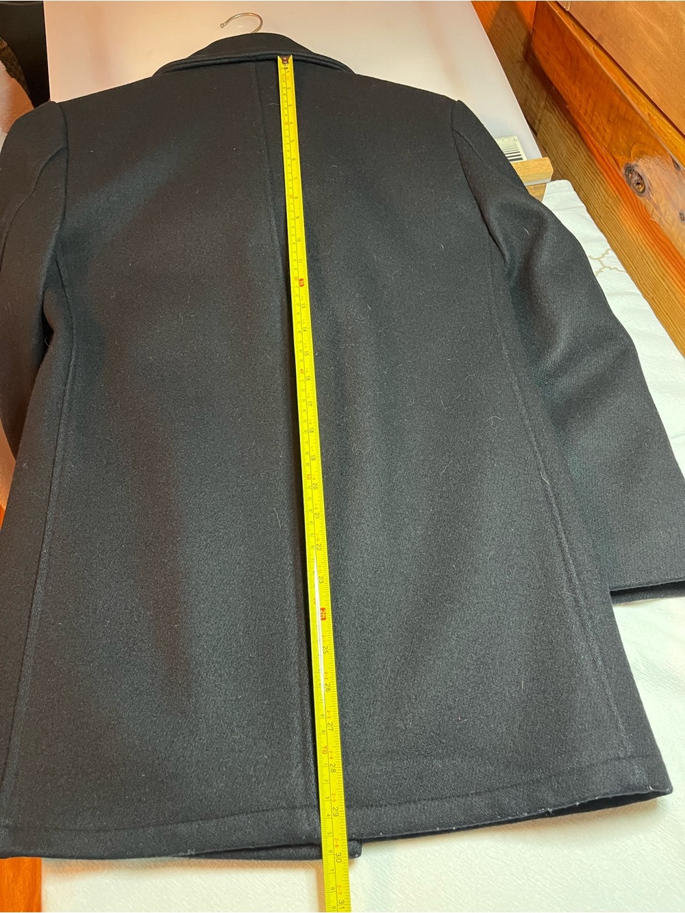 Classic navy blue Peacoat Jacket - unisex - Picture 10 of 10